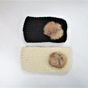 🥰WBHeadband with Faux Fur Pompom